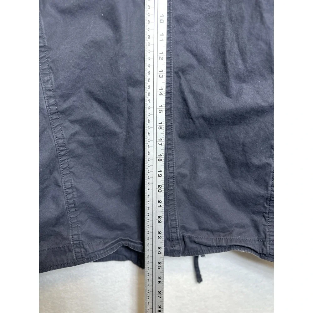 Abercrombie & Fitch Y2K Sentinel Jacket M Navy Blue Military Field Utility - Picture 8 of 14